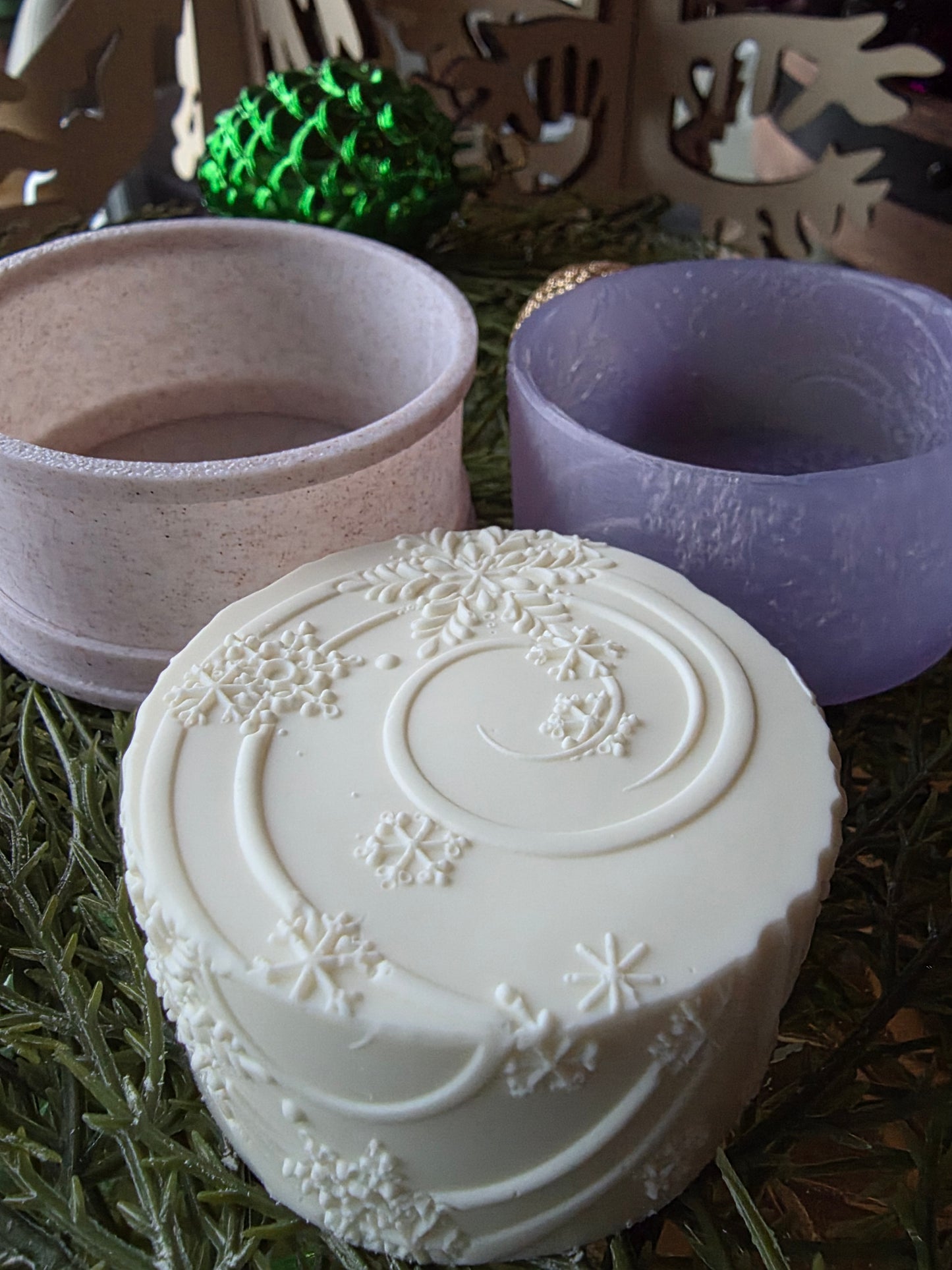 CHRISTMAS PIXIE BLING CUP 2 1/8 (FITS BENTY)