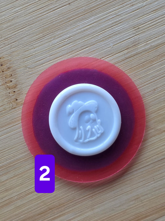 FALL HALLOWEEN MEDALLION CHOCOLATE MOLDS