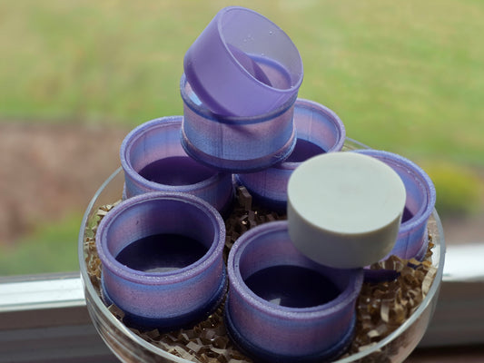 MINI PLAIN PIXIE BLING CUP SET - (1-3/4") (SET OF 6) AND (SET OF 8)
