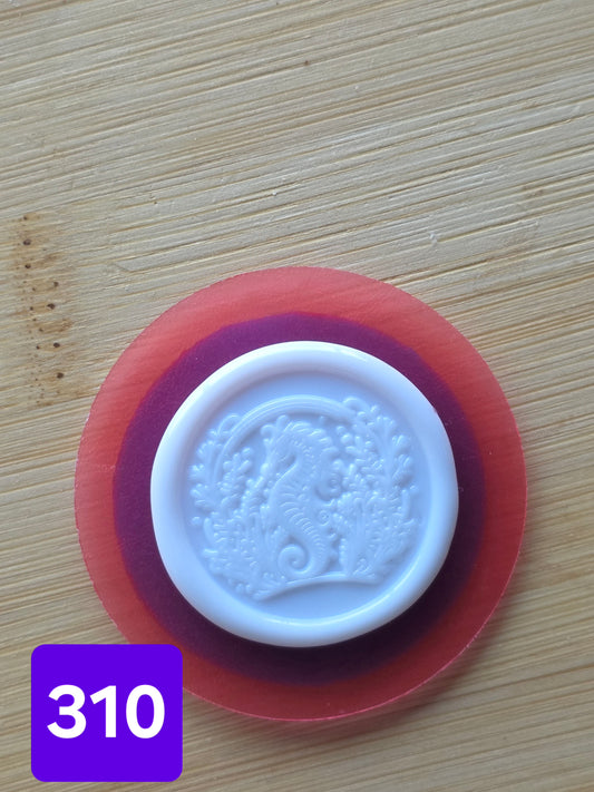 BLUE SEA MEDALLION CHOCOLATE MOLDS