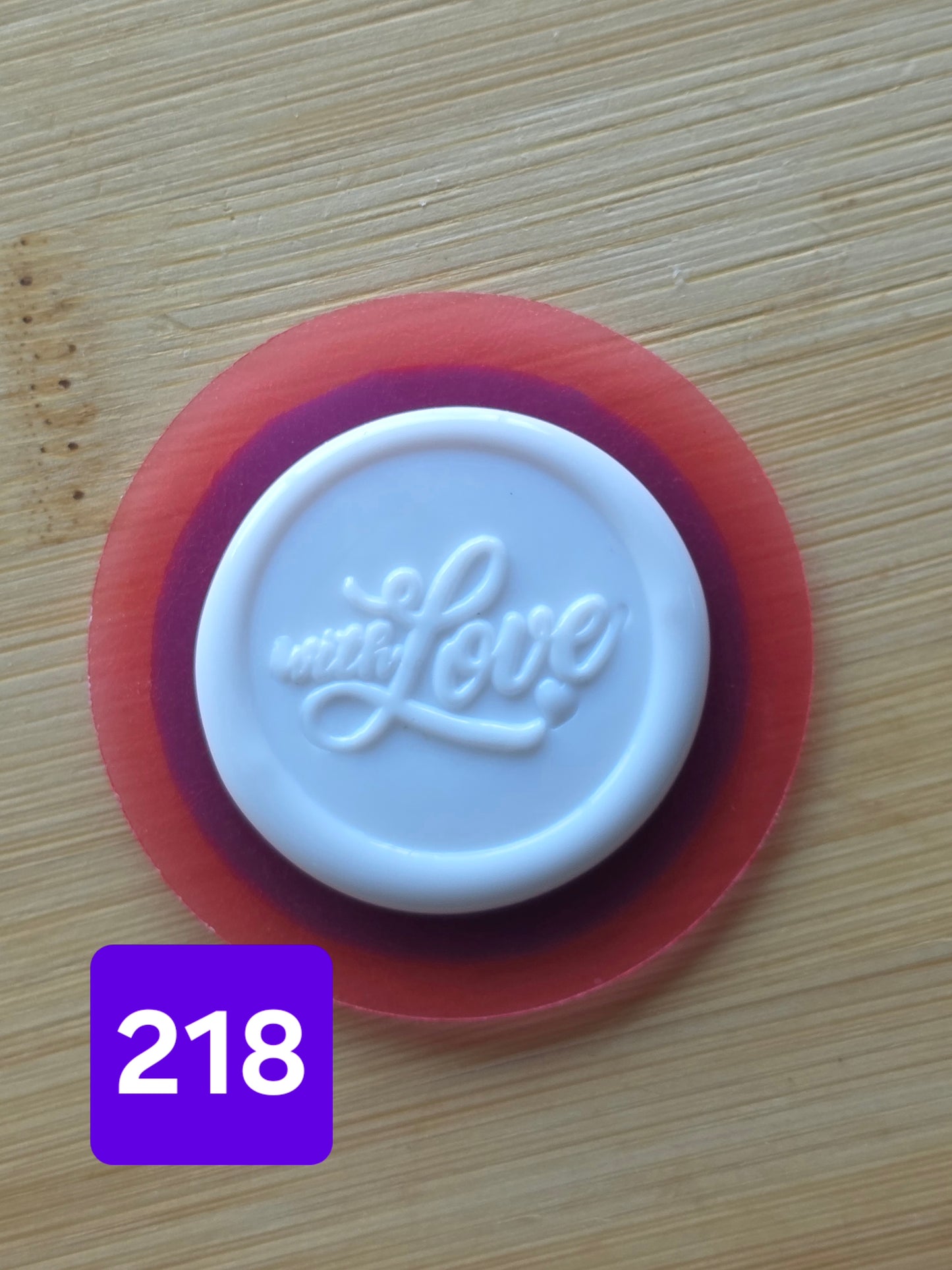 WORD MEDALLION CHOCOLATE MOLDS