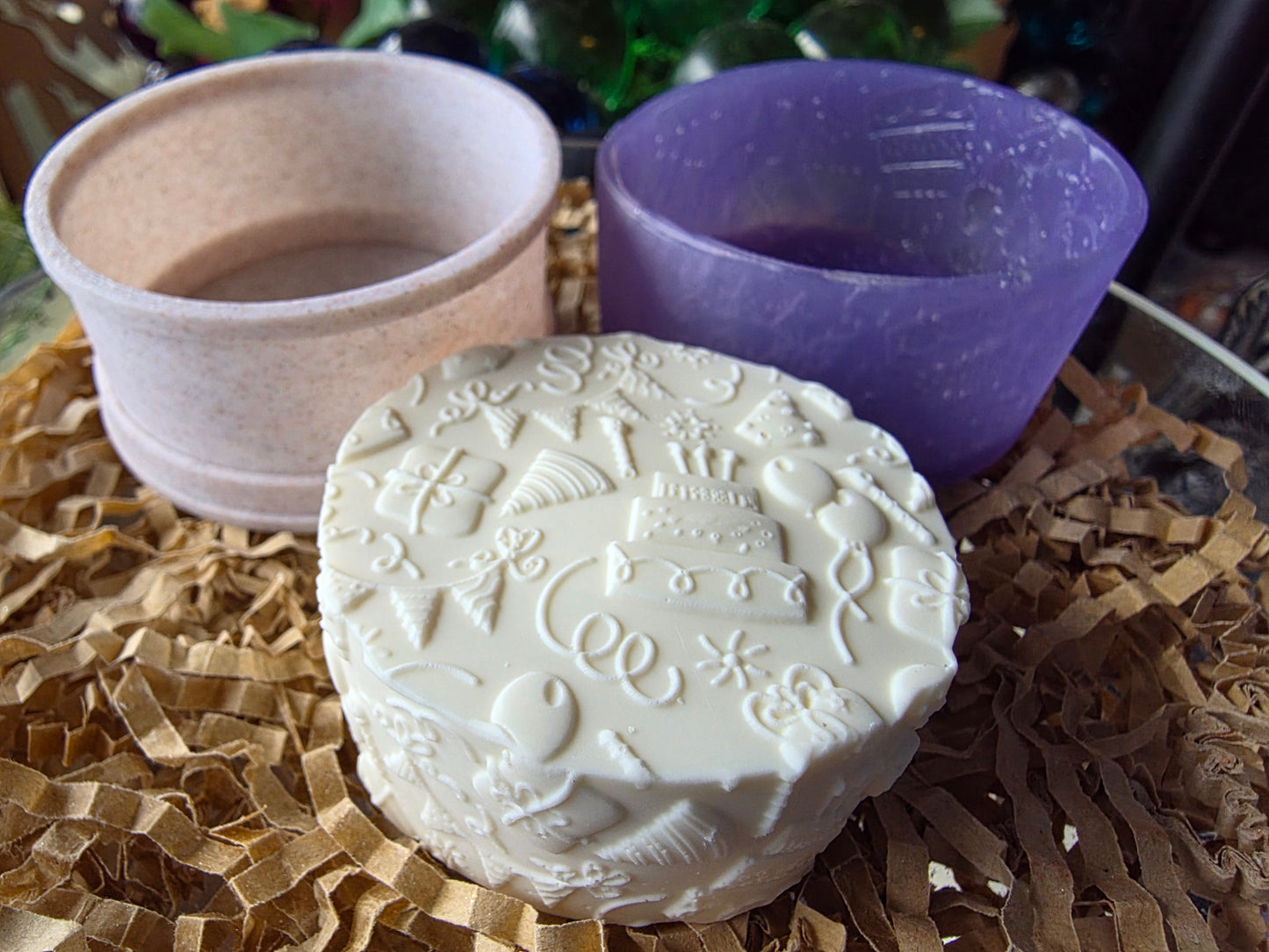 CELEBRATION PIXIE BLING CUPS, TOPPERS AND MEDALLIONS (2 1/8) & (1.75) (*BENTY*) AND (*PIXIE*)