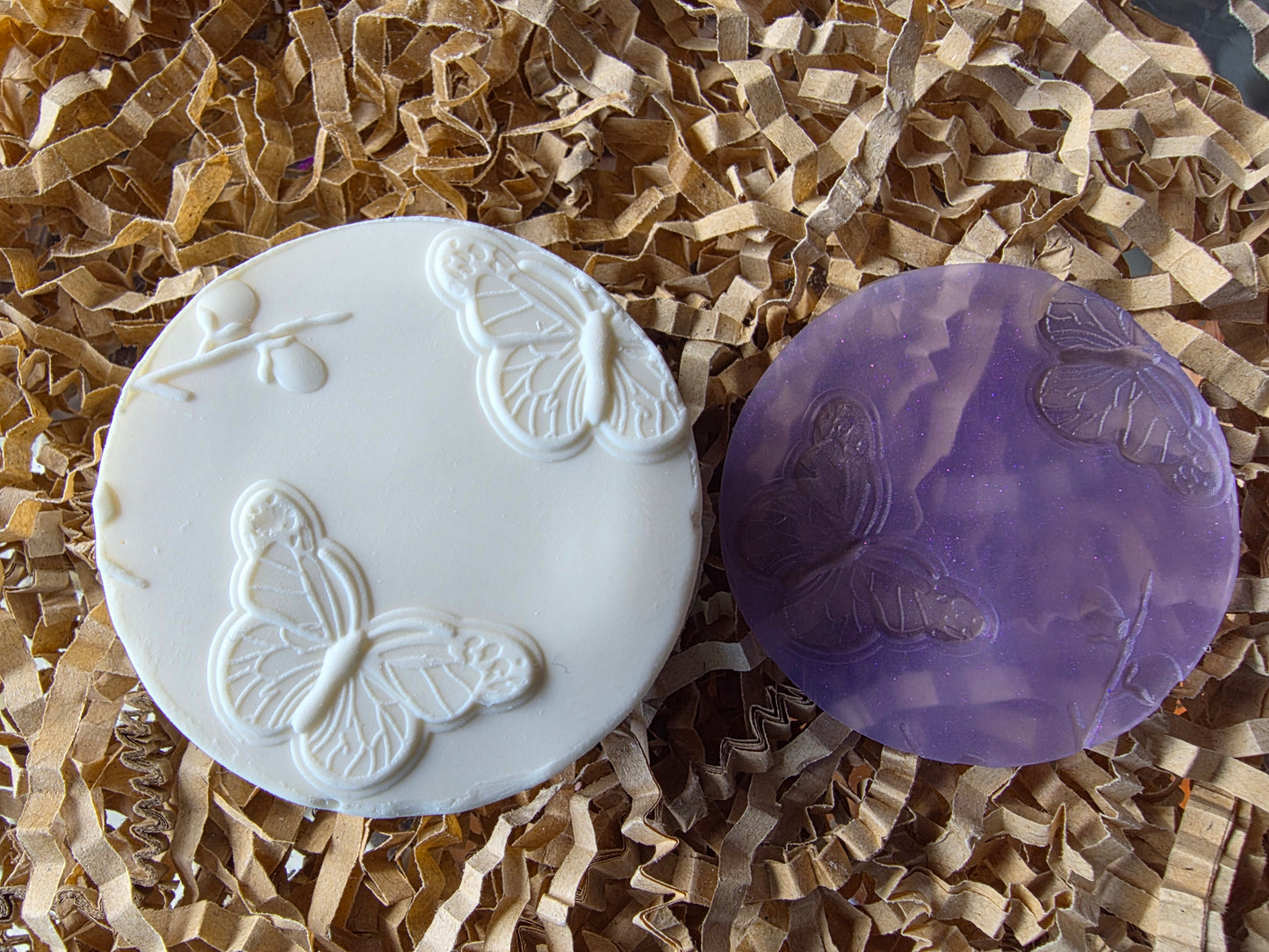 GARDEN PIXIE BLING CUPS AND TOPPERS (2 1/8) & (1-3/4) (*BENTY*) AND (*PIXIE*)