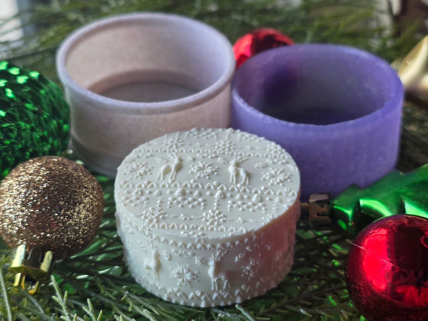 CHRISTMAS PIXIE BLING CUP 2 1/8 (FITS BENTY)