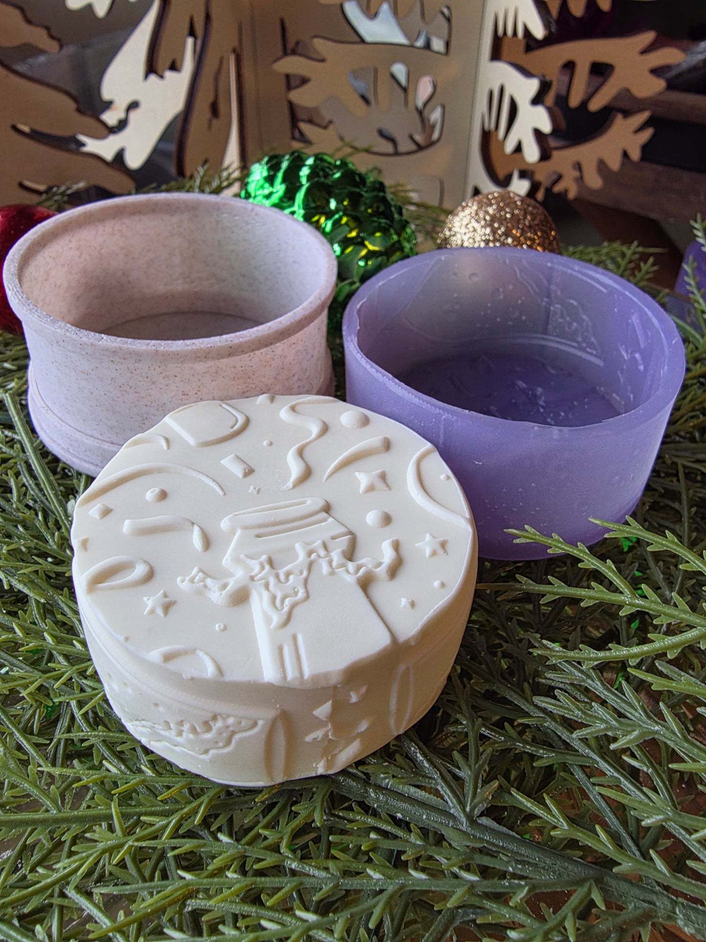 CHRISTMAS PIXIE BLING CUP 2 1/8 (FITS BENTY)