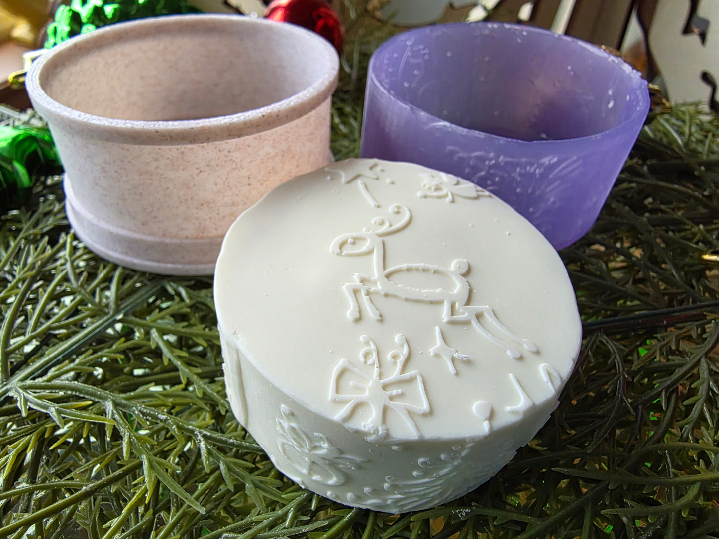 CHRISTMAS PIXIE BLING CUP 2 1/8 (FITS BENTY)