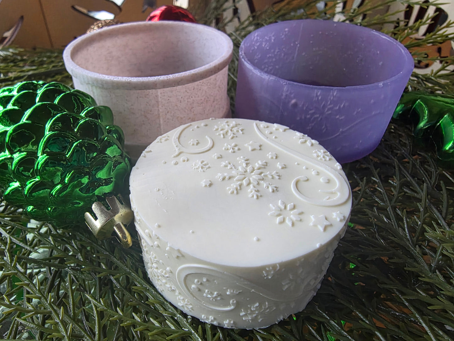 CHRISTMAS PIXIE BLING CUP 2 1/8 (FITS BENTY)