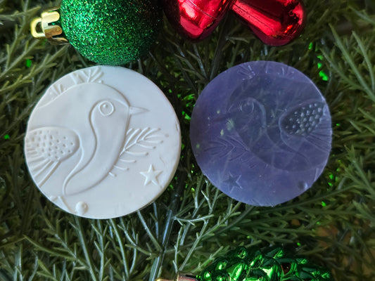 CHRISTMAS PIXIE TOPPERS (1.75) FITS OLDER MINI BENTY MOLDS