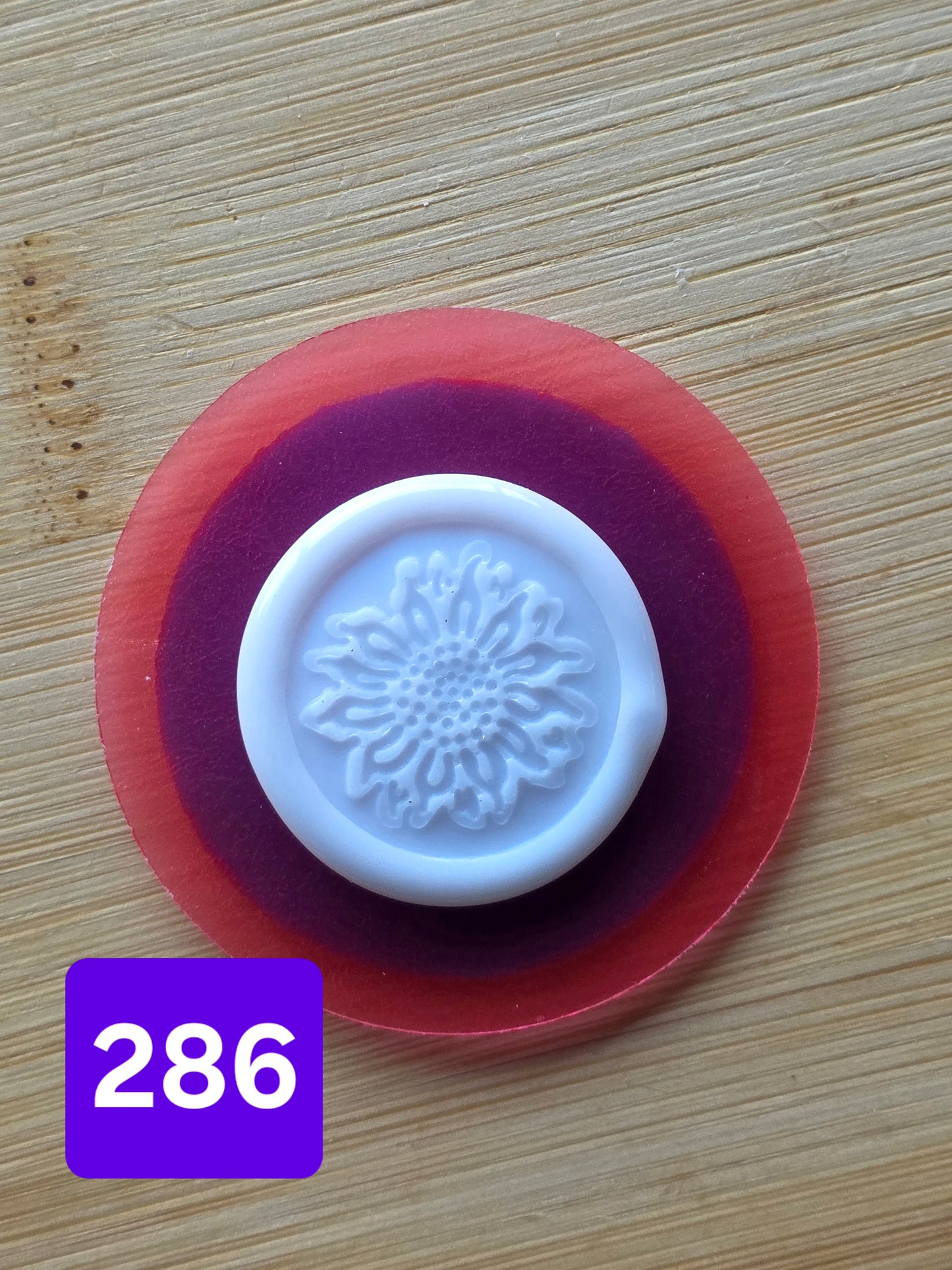 FLOWER MEDALLION CHOCOLATE MOLDS