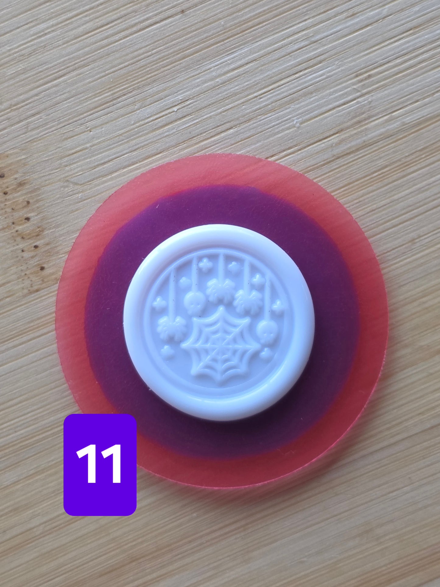 FALL HALLOWEEN MEDALLION CHOCOLATE MOLDS