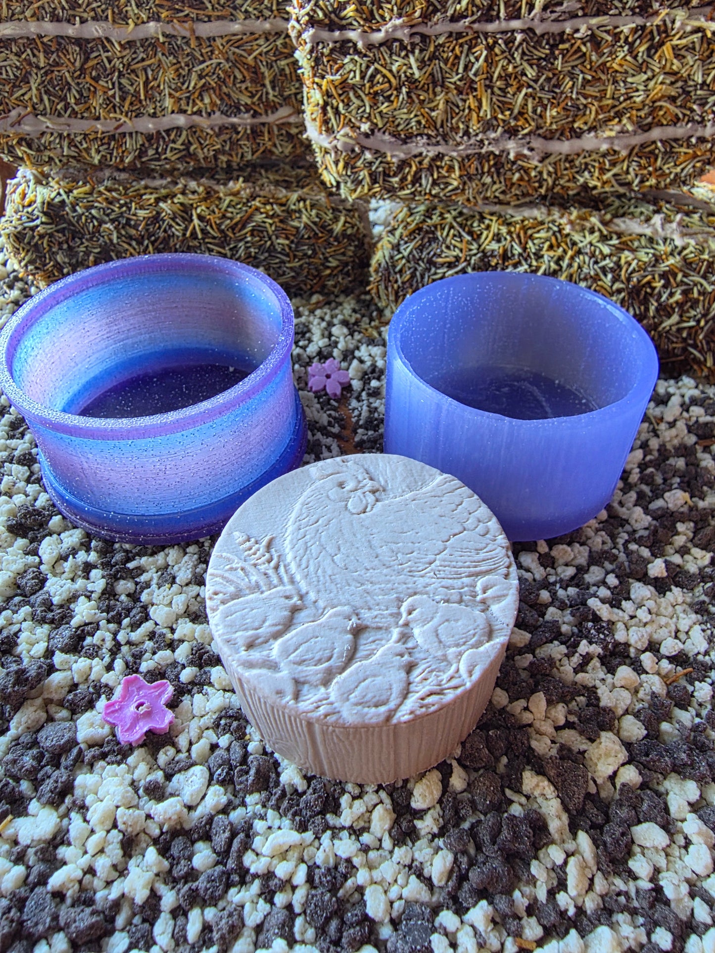 NEW TUSCAN LINE PIXIE BLING CUPS, MEDALLIONS 2-1/8 AND 1-3/4 EXCLUSIVE TO PIXIE