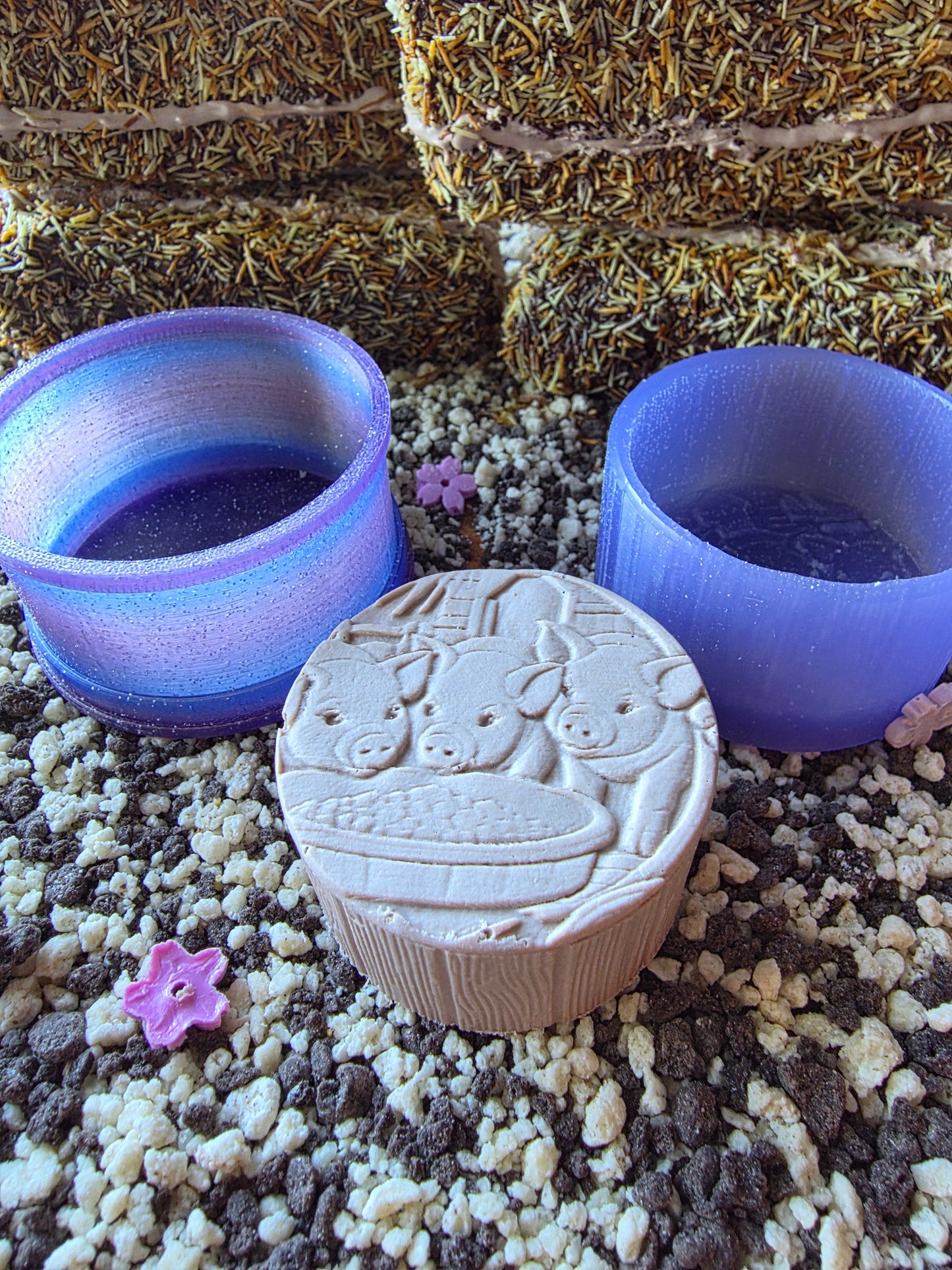 NEW TUSCAN LINE PIXIE BLING CUPS, MEDALLIONS 2-1/8 AND 1-3/4 EXCLUSIVE TO PIXIE