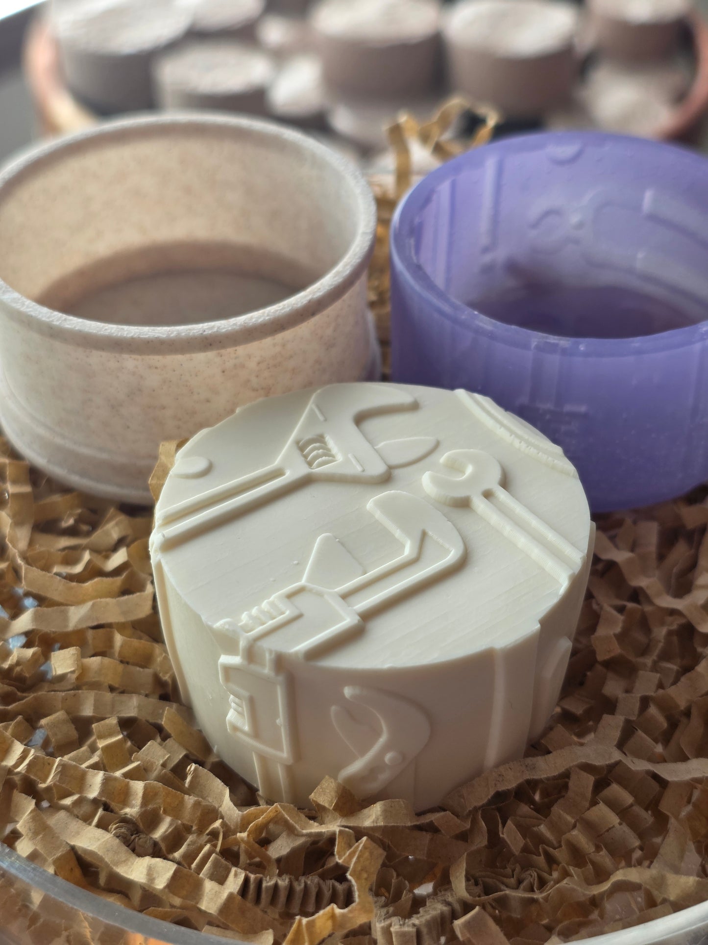 MOTHER'S DAY/FATHER'S DAY PIXIE BLING CUPS AND TOPPERS (2 1/8) & (1-3/4) BENTY AND PIXIE