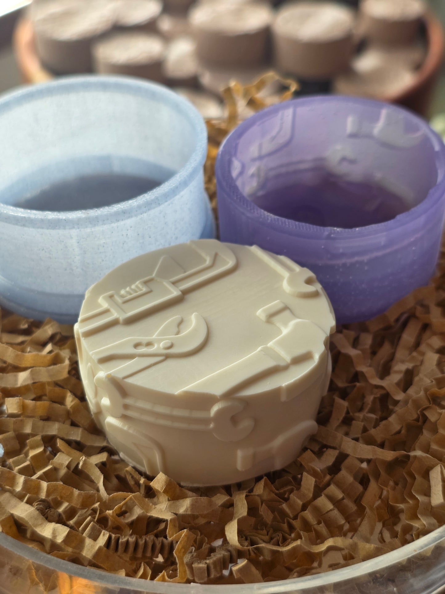 MOTHER'S DAY/FATHER'S DAY PIXIE BLING CUPS AND TOPPERS (2 1/8) & (1-3/4) BENTY AND PIXIE