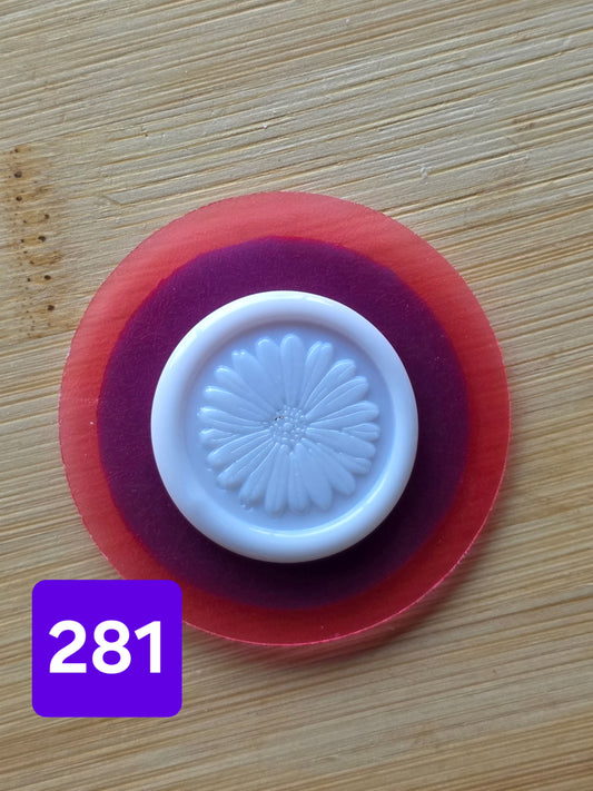 FLOWER MEDALLION CHOCOLATE MOLDS