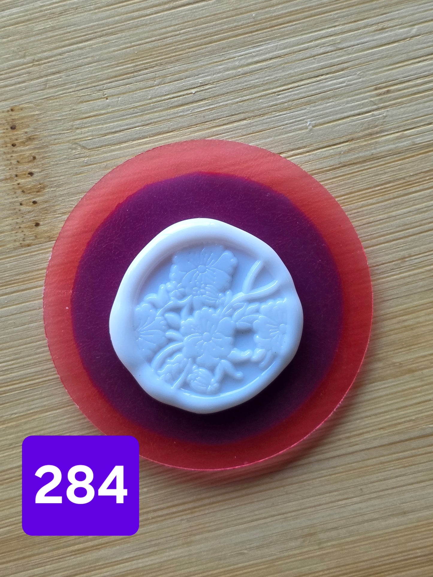 FLOWER MEDALLION CHOCOLATE MOLDS