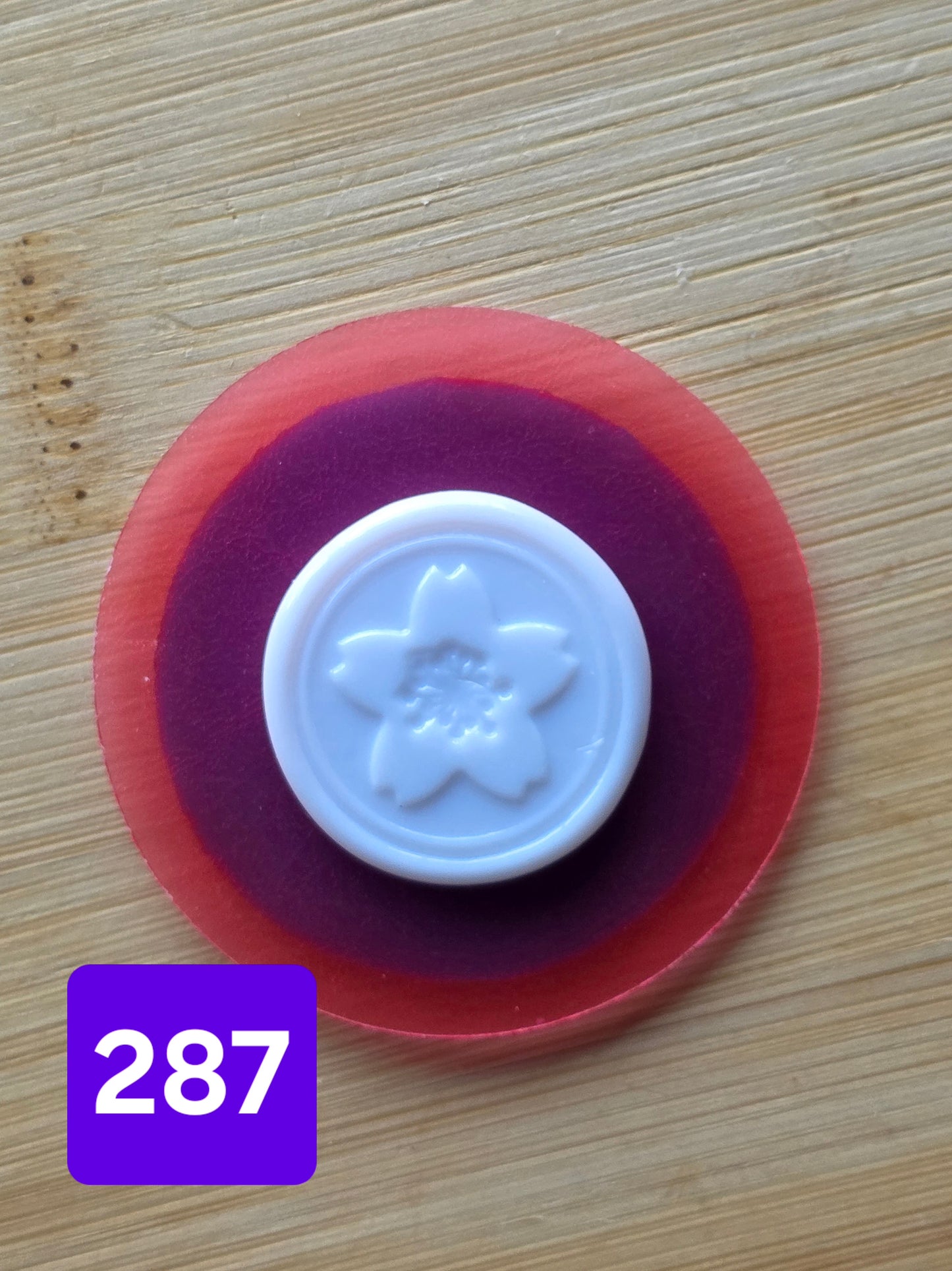 FLOWER MEDALLION CHOCOLATE MOLDS