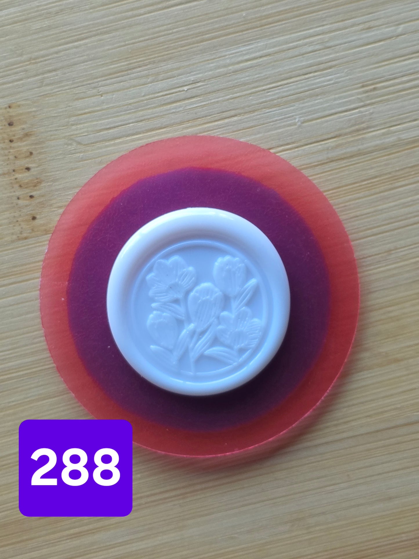 FLOWER MEDALLION CHOCOLATE MOLDS