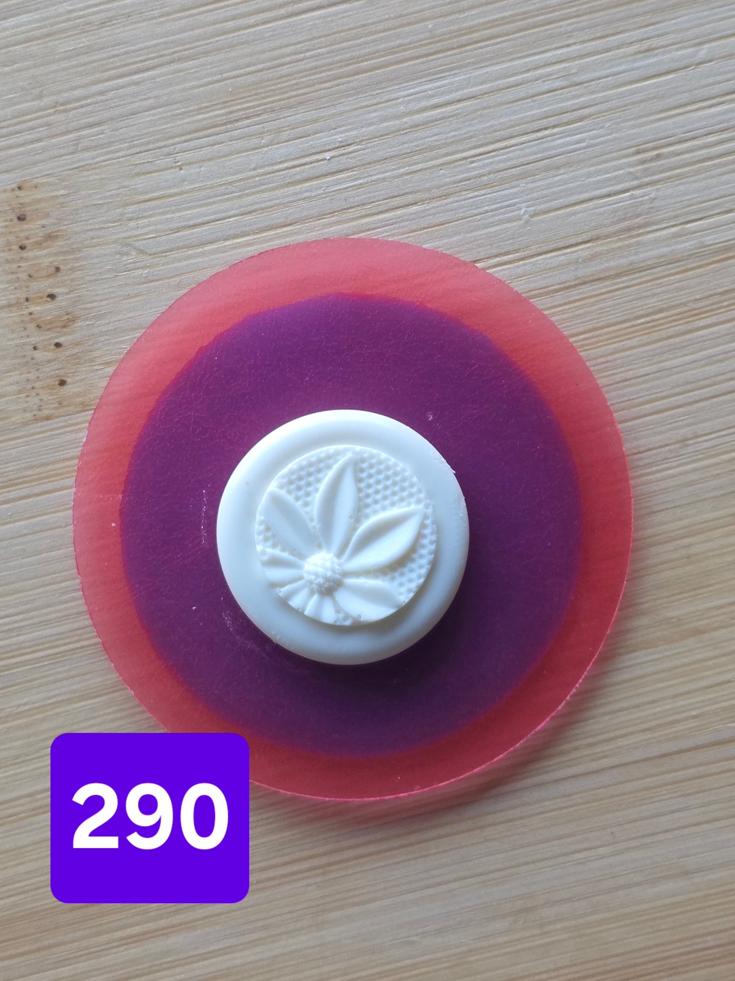 FLOWER MEDALLION CHOCOLATE MOLDS