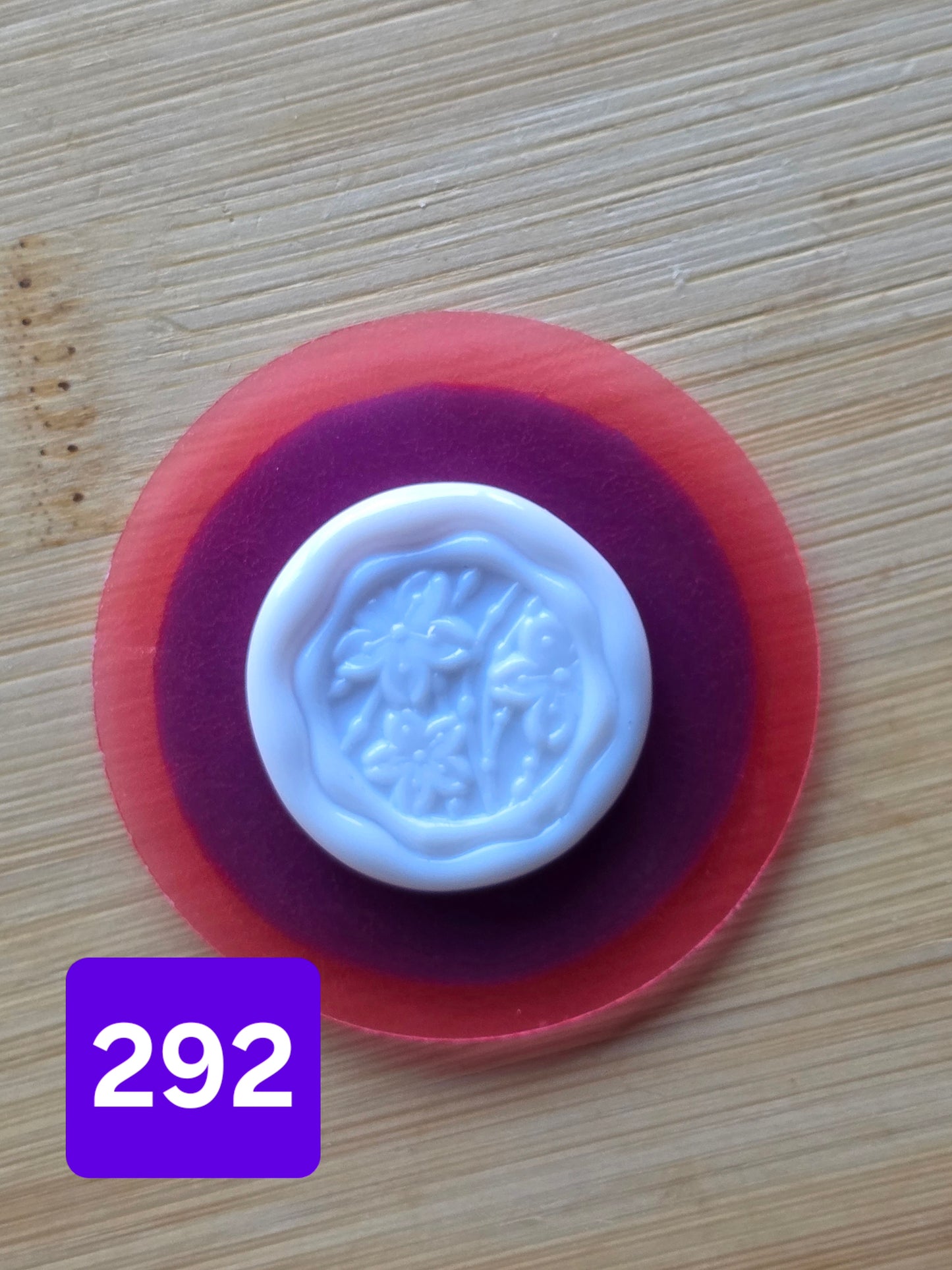 FLOWER MEDALLION CHOCOLATE MOLDS