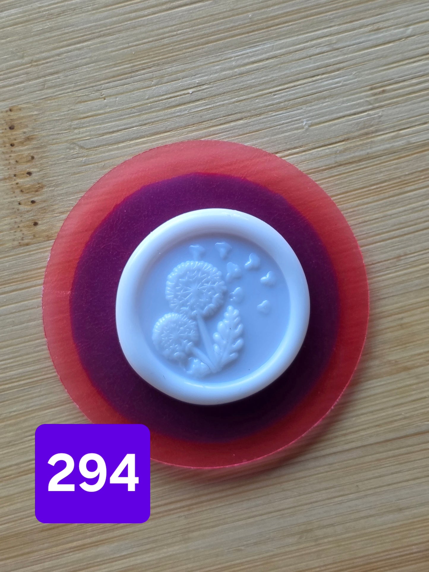 FLOWER MEDALLION CHOCOLATE MOLDS