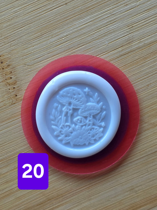 FOREST MEDALLION CHOCOLATE MOLDS