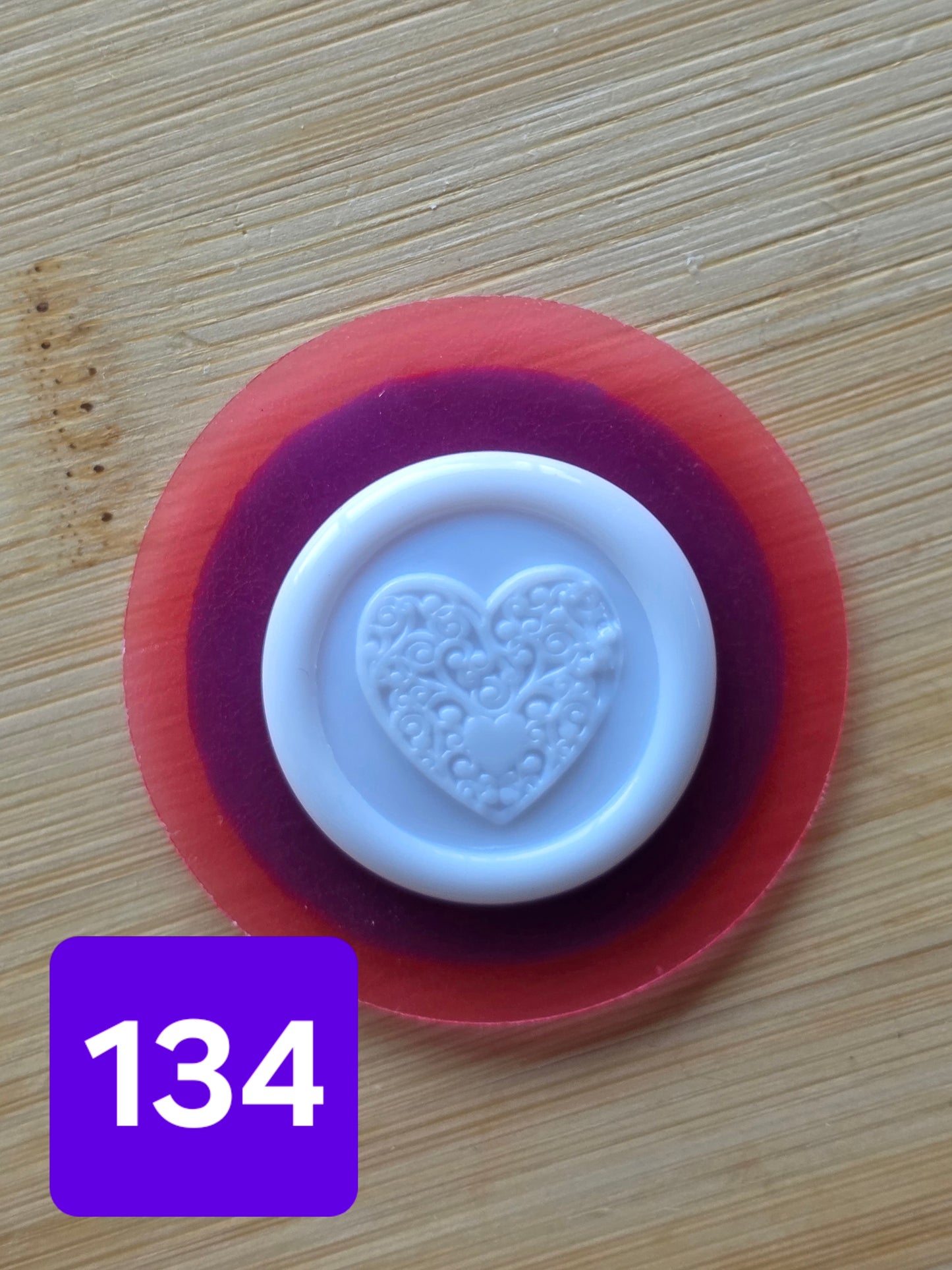 HEART MEDALLION CHOCOLATE MOLDS
