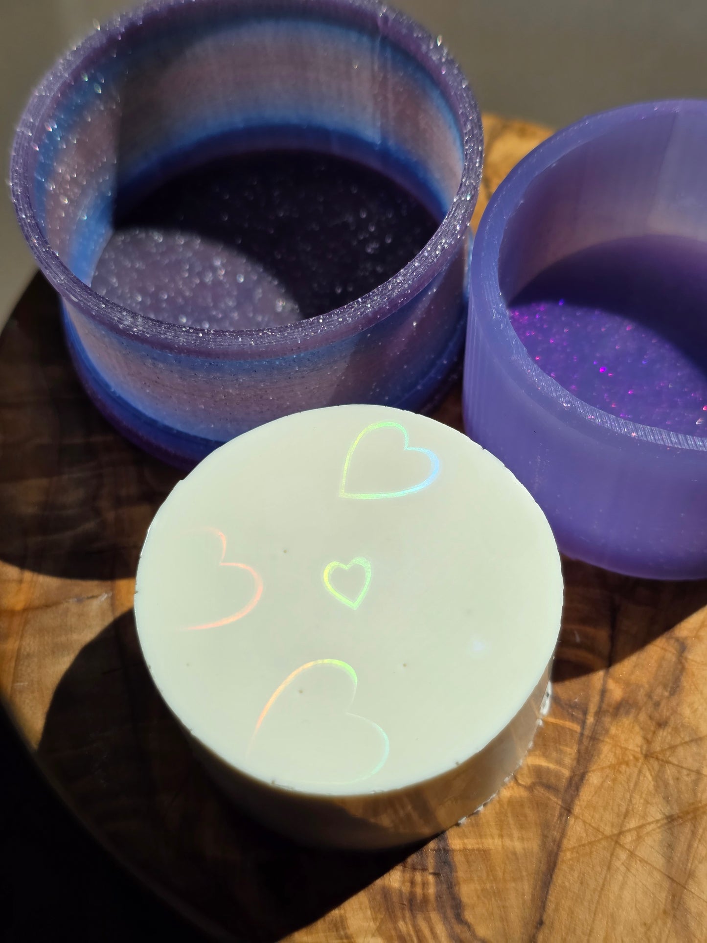 HOLOGRAM PIXIE BLING CUP 2-1/8 & 1-3/4 EXCLUSIVE