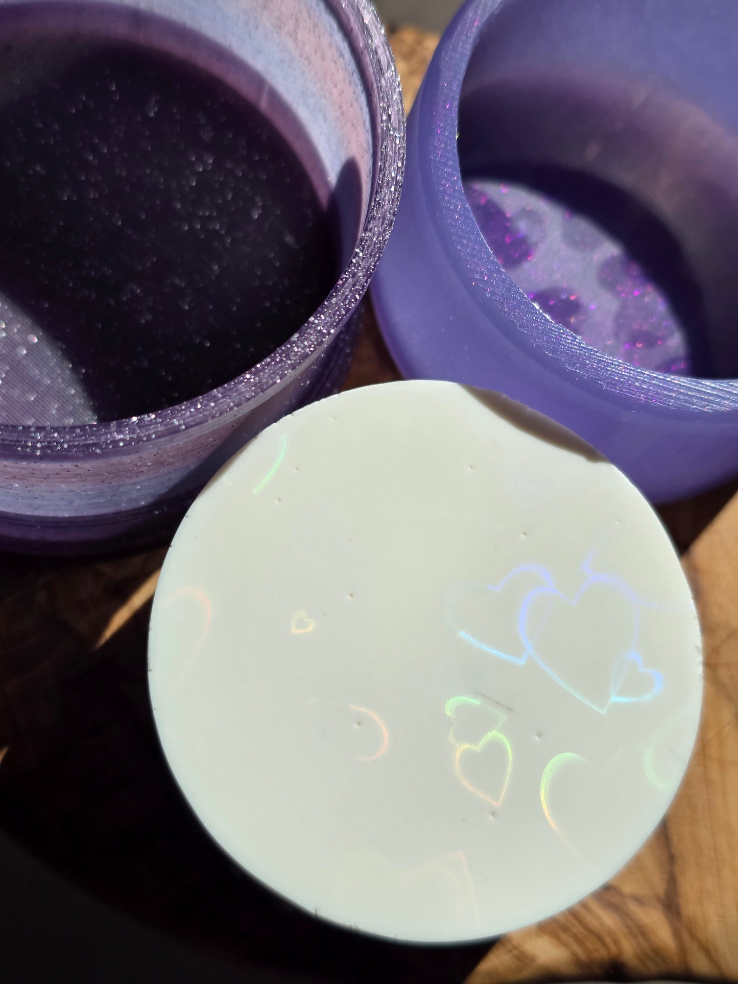 HOLOGRAM PIXIE BLING CUP 2-1/8 & 1-3/4 EXCLUSIVE
