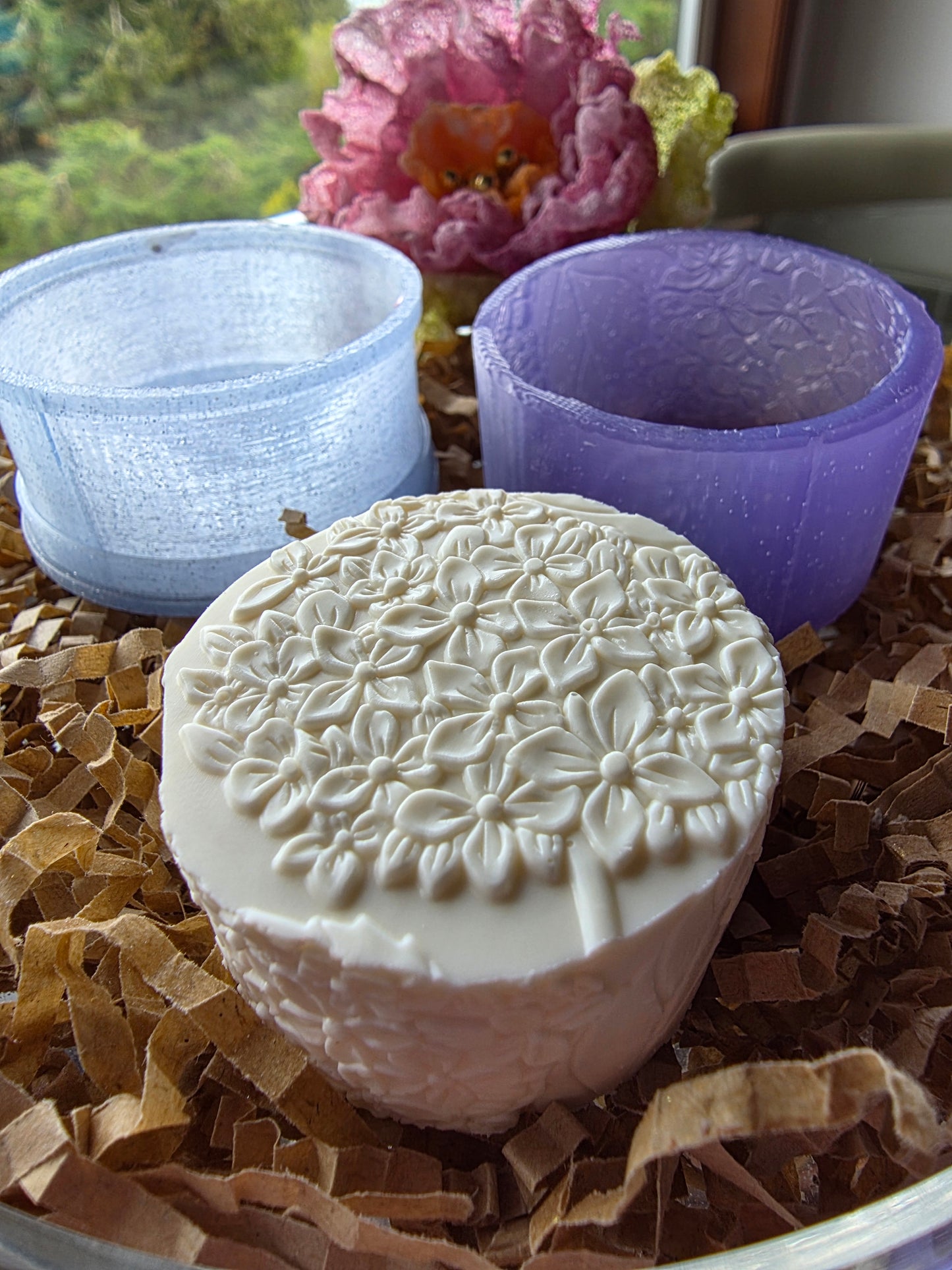 MOTHER'S DAY/FATHER'S DAY PIXIE BLING CUPS AND TOPPERS (2 1/8) & (1-3/4) BENTY AND PIXIE