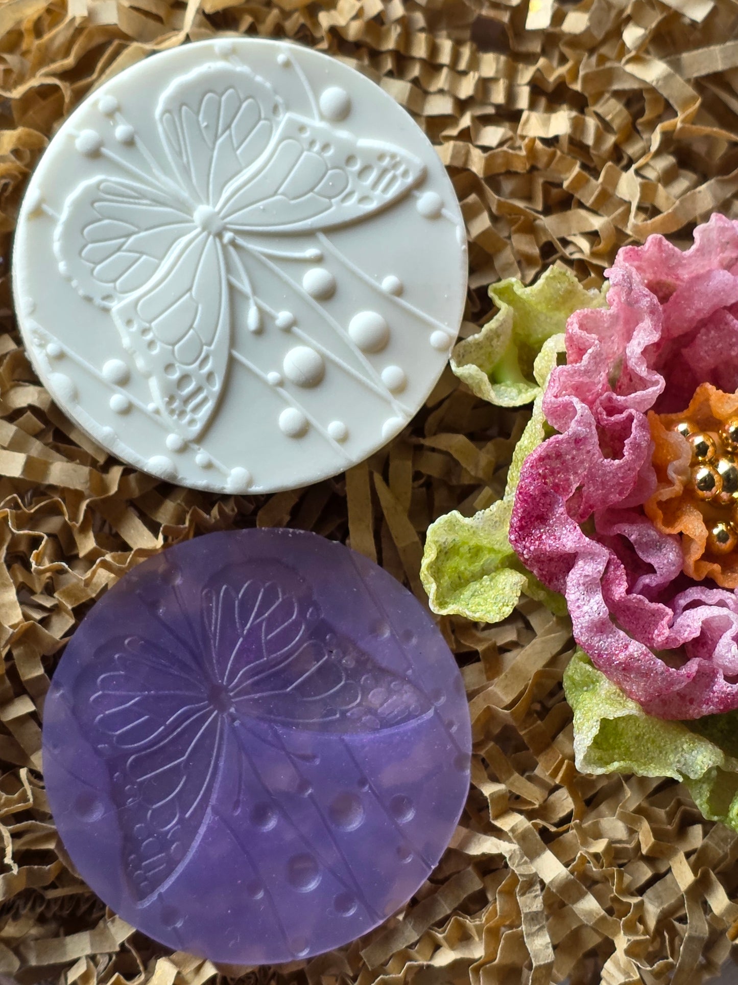 MOTHER'S DAY/FATHER'S DAY PIXIE BLING CUPS AND TOPPERS (2 1/8) & (1-3/4) BENTY AND PIXIE