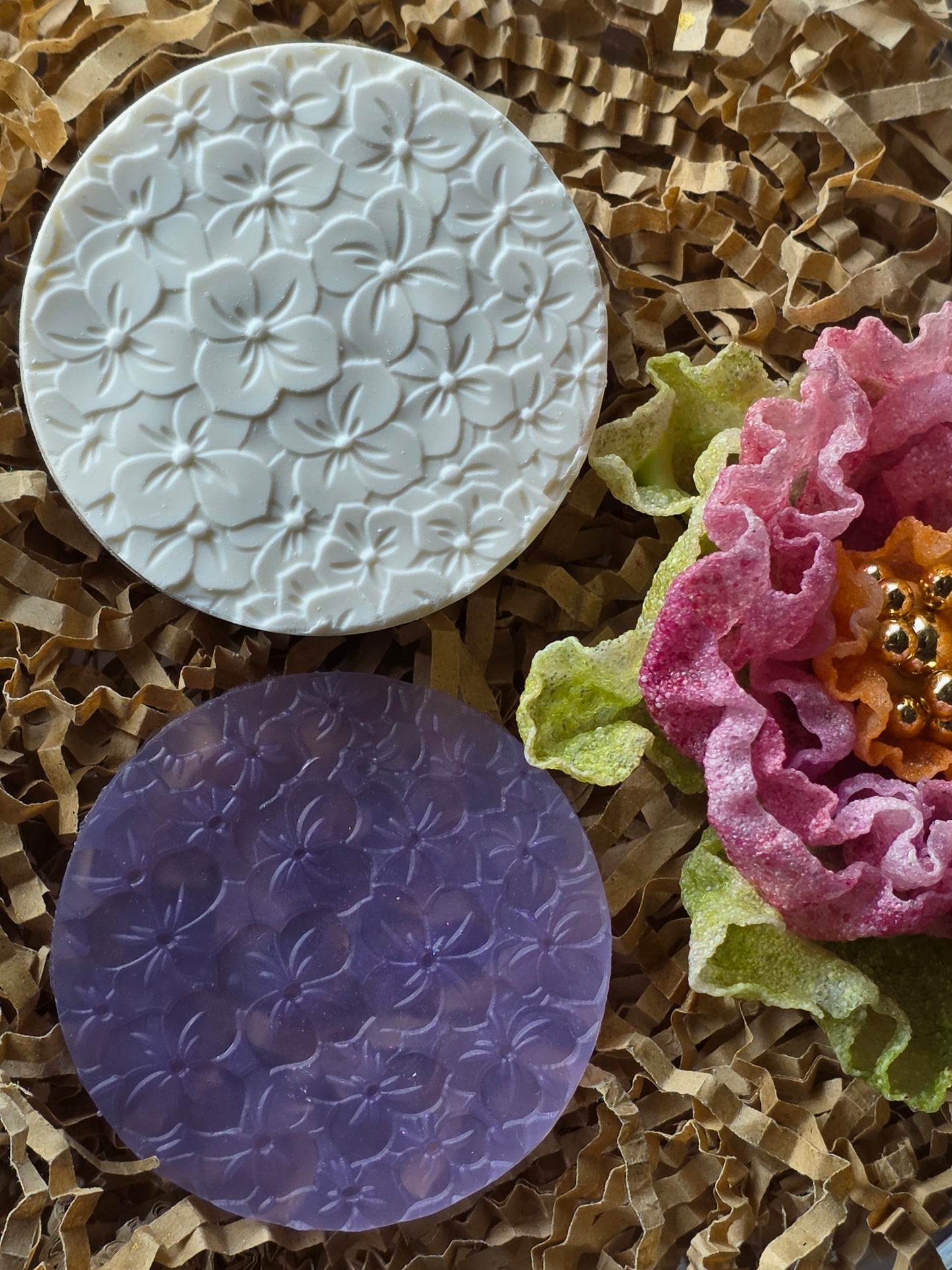 MOTHER'S DAY/FATHER'S DAY PIXIE BLING CUPS AND TOPPERS (2 1/8) & (1-3/4) BENTY AND PIXIE