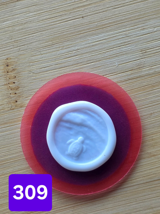 BLUE SEA MEDALLION CHOCOLATE MOLDS