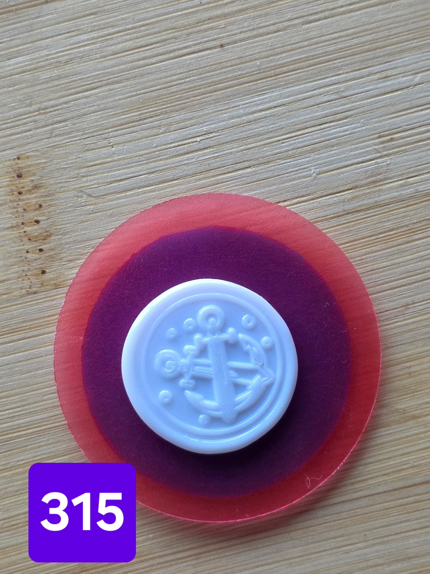 BLUE SEA MEDALLION CHOCOLATE MOLDS
