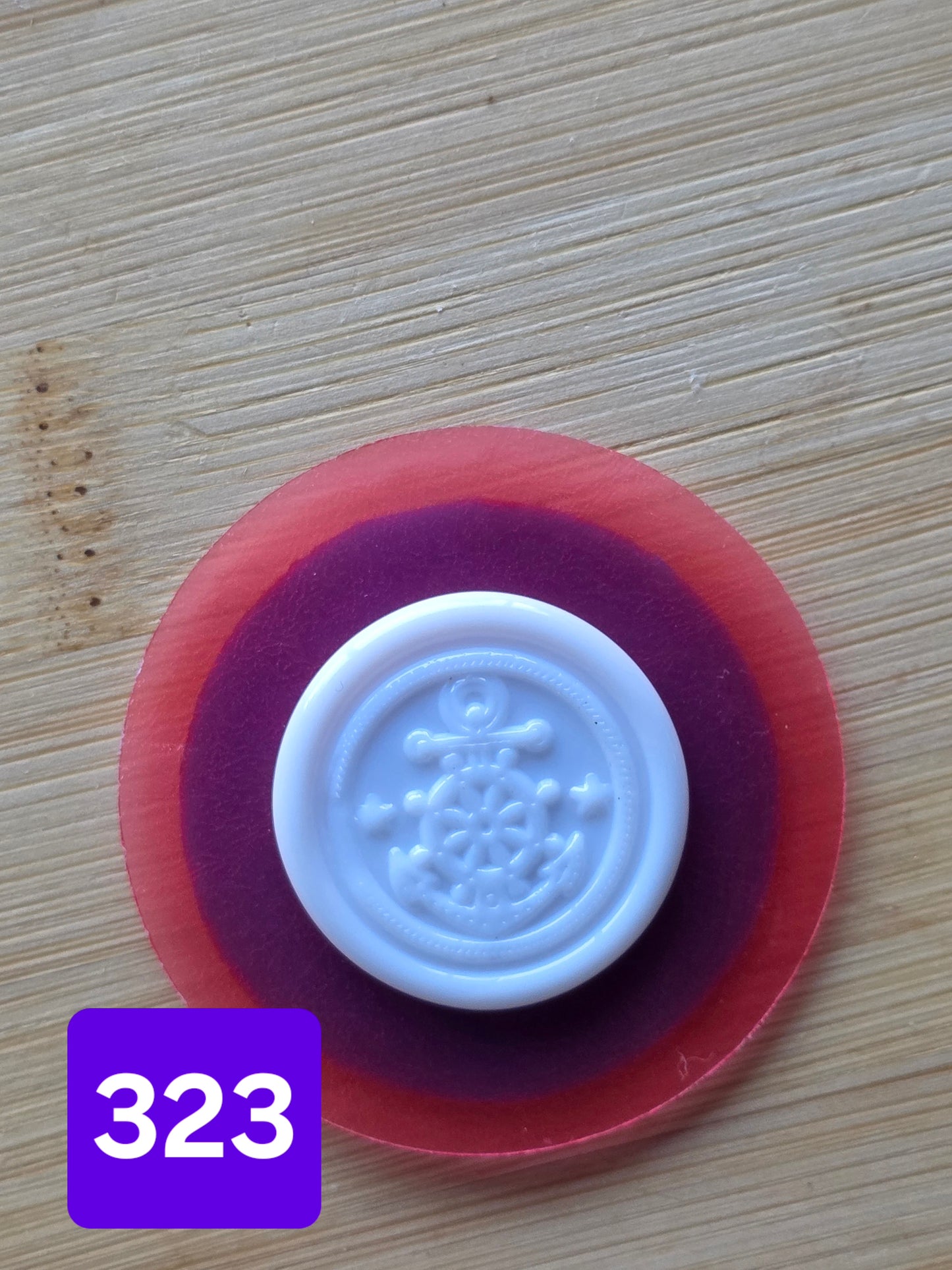 BLUE SEA MEDALLION CHOCOLATE MOLDS