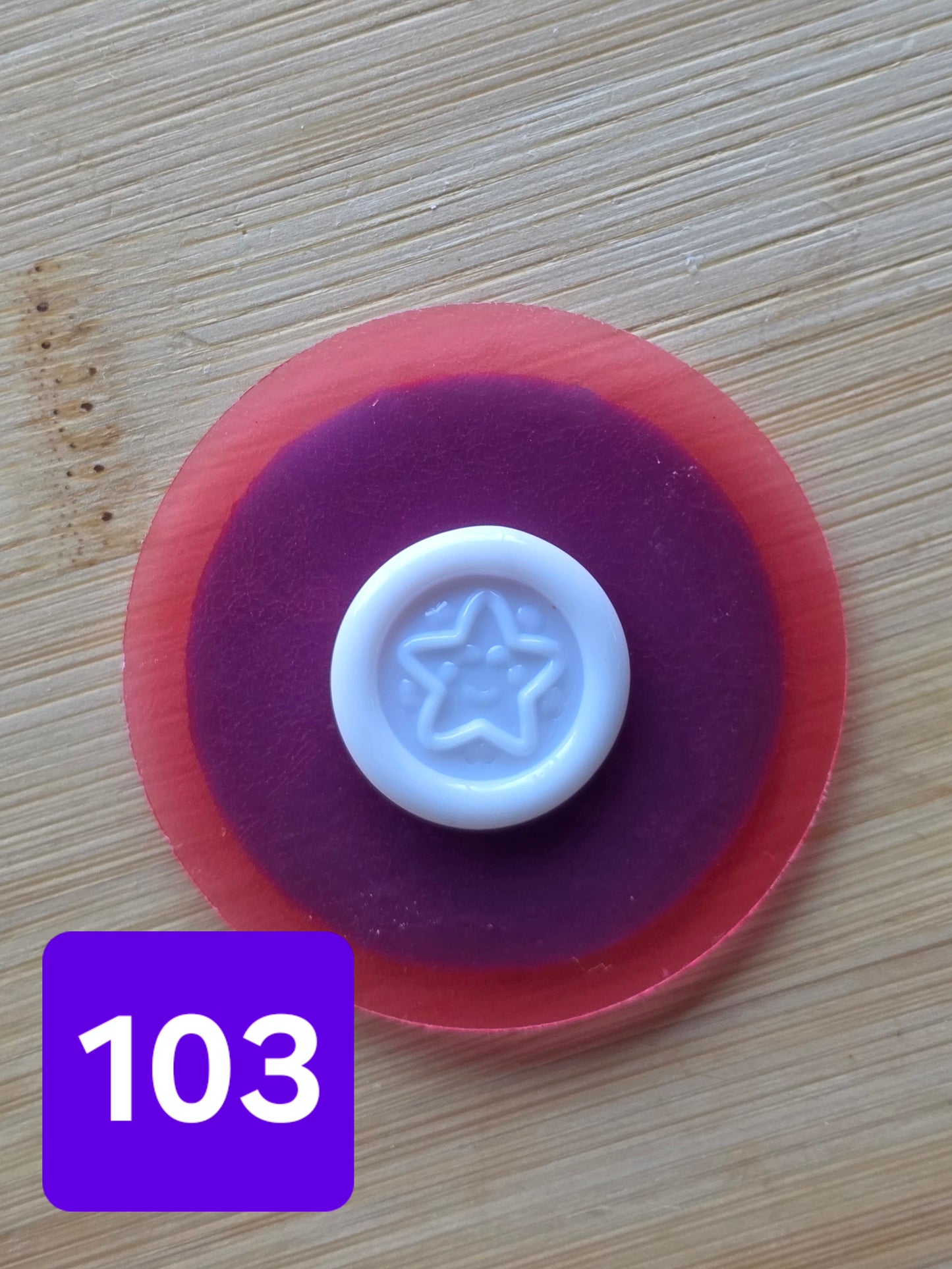 BLUE SPACE MEDALLION CHOCOLATE MOLDS