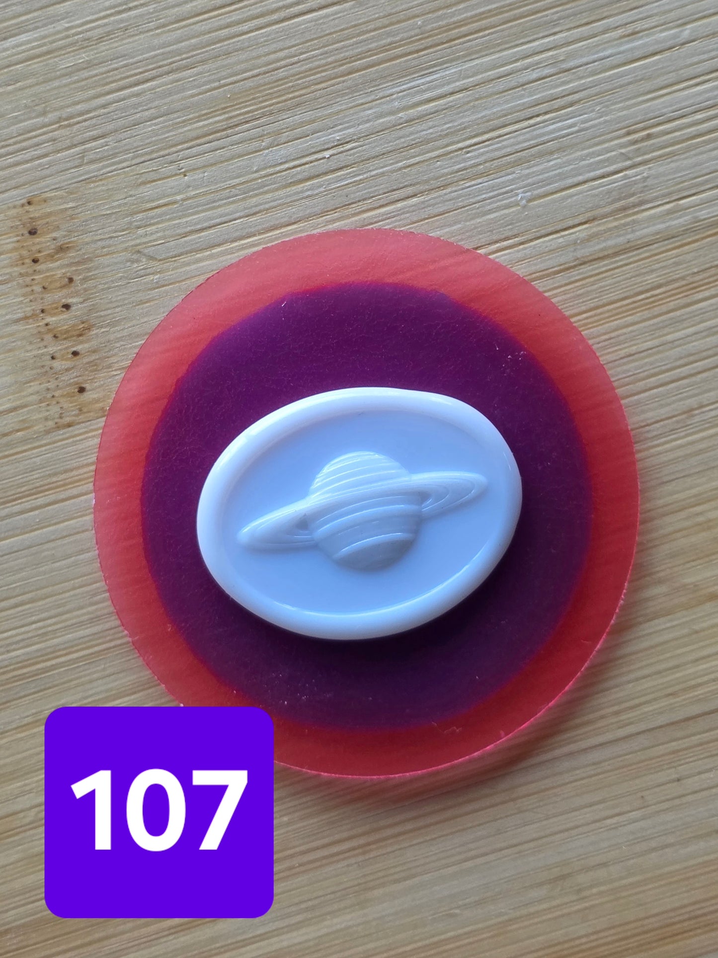 BLUE SPACE MEDALLION CHOCOLATE MOLDS