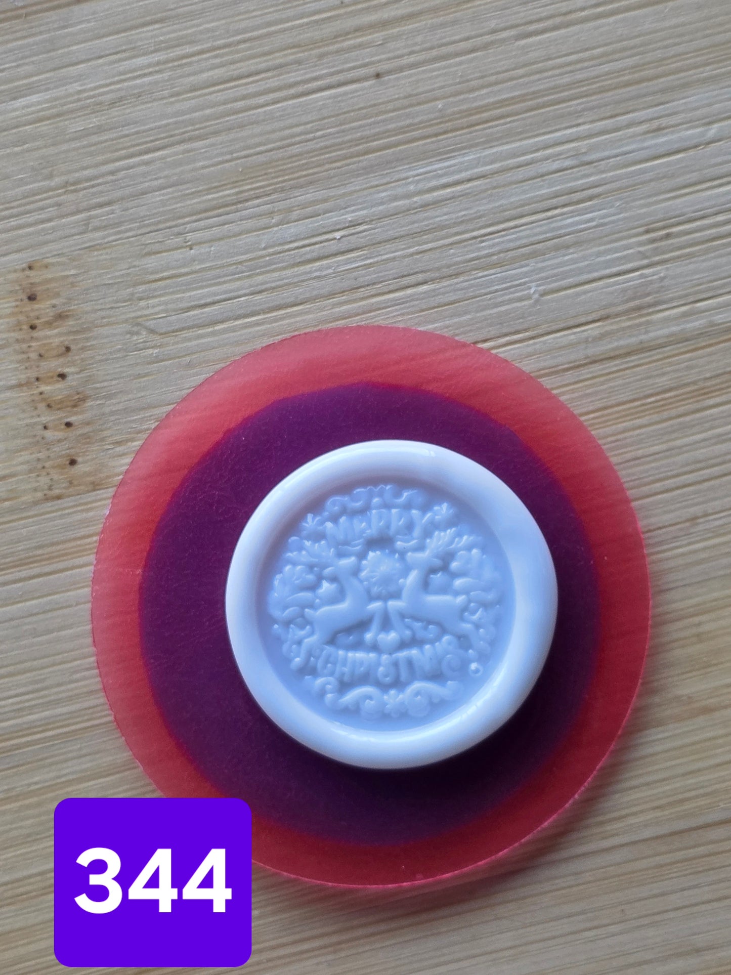 CHRISTMAS MEDALLION CHOCOLATE MOLDS