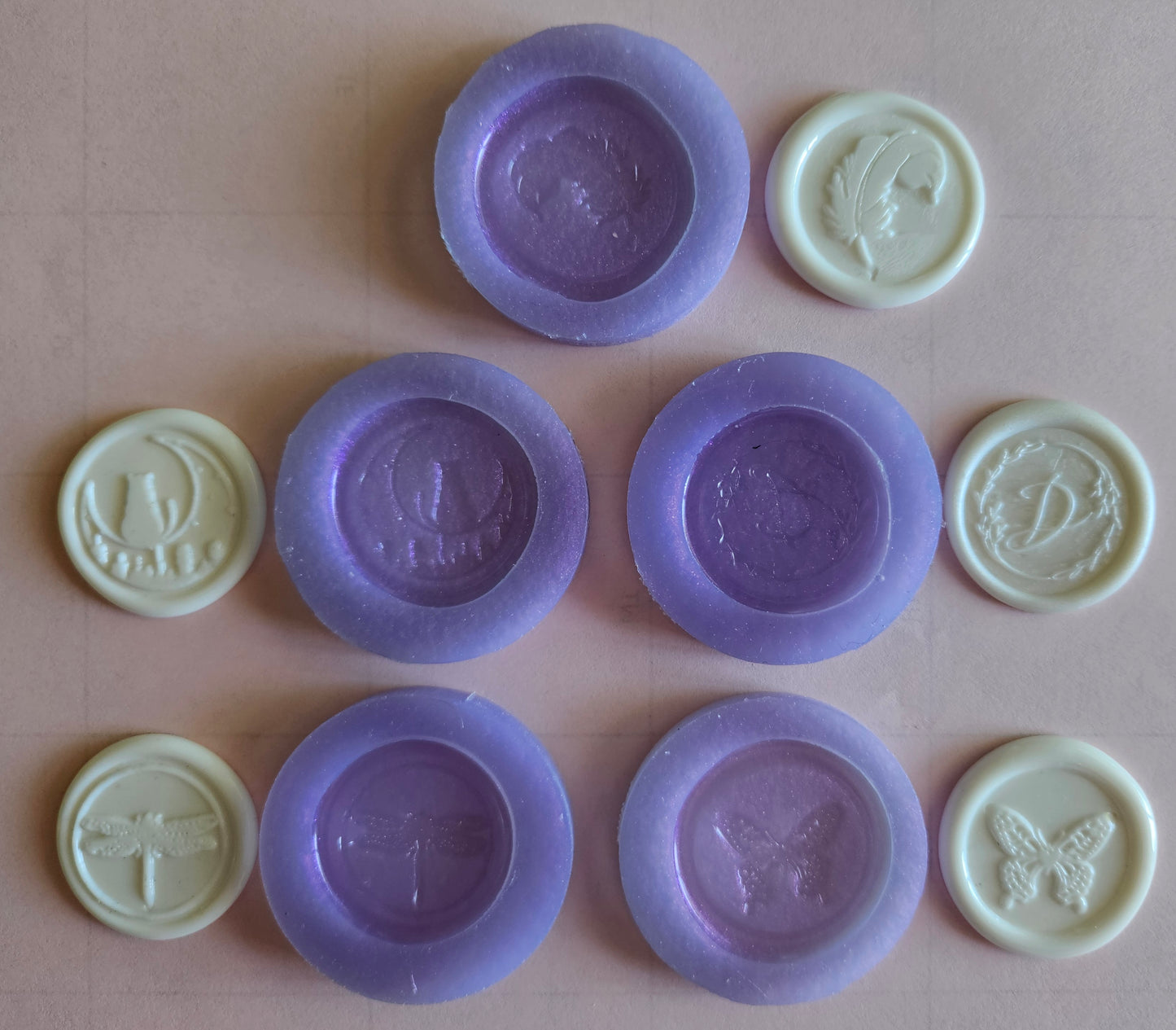 MEDALLION CHOCOLATE MOLDS