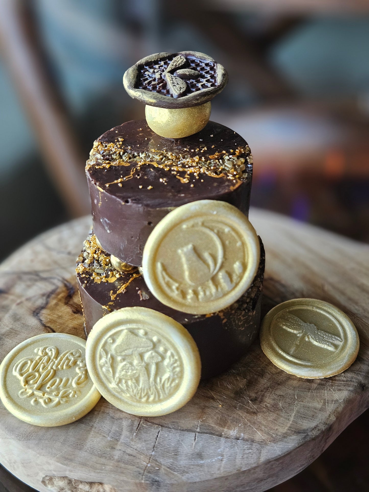 MEDALLION CHOCOLATE MOLDS